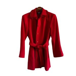 Bandolera Woman Red Coat Size - Eur38/ UK-12/US- 10